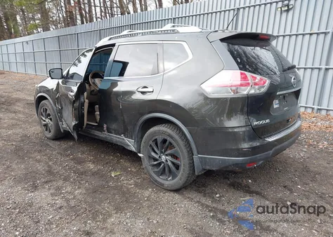2014 Nissan Rogue Sl из США, поврежденный, VIN 5N1AT2MV1EC792139